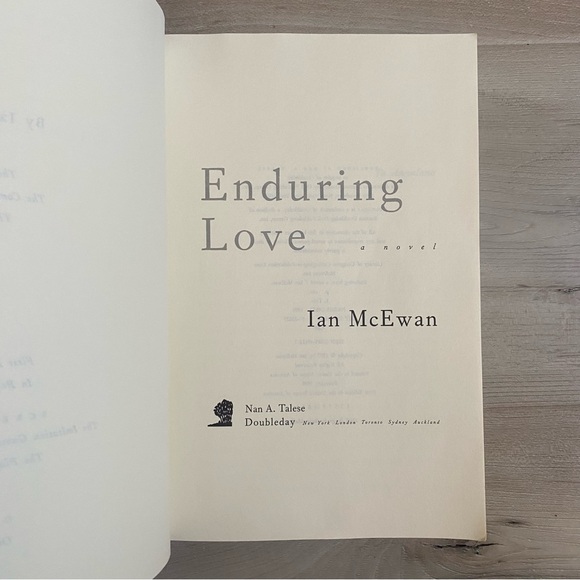🔶 {4/$12} Enduring Love” by Ian McEwan - Paperback - Picture 6 of 11